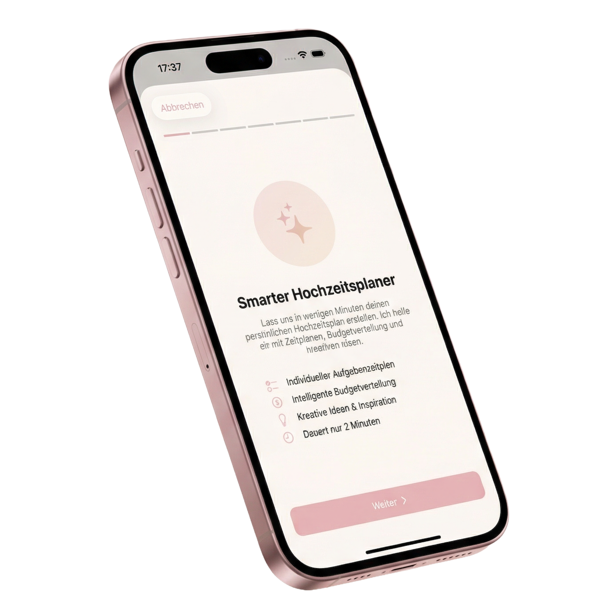 EverTie App Funktionen